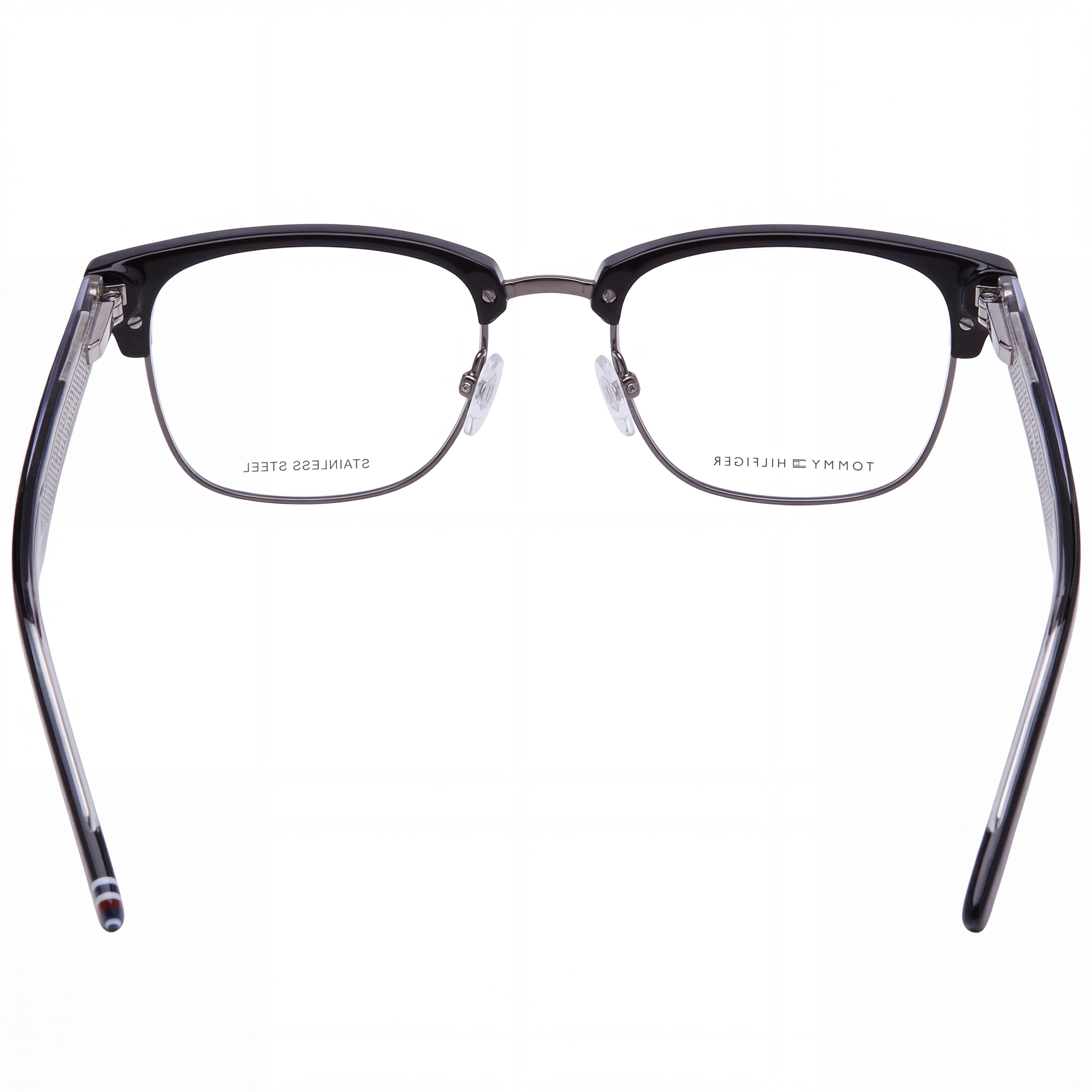 Tommy Hilfiger Th 1988 Black Square Eyeglasses for Women, 54mm, Photo 3