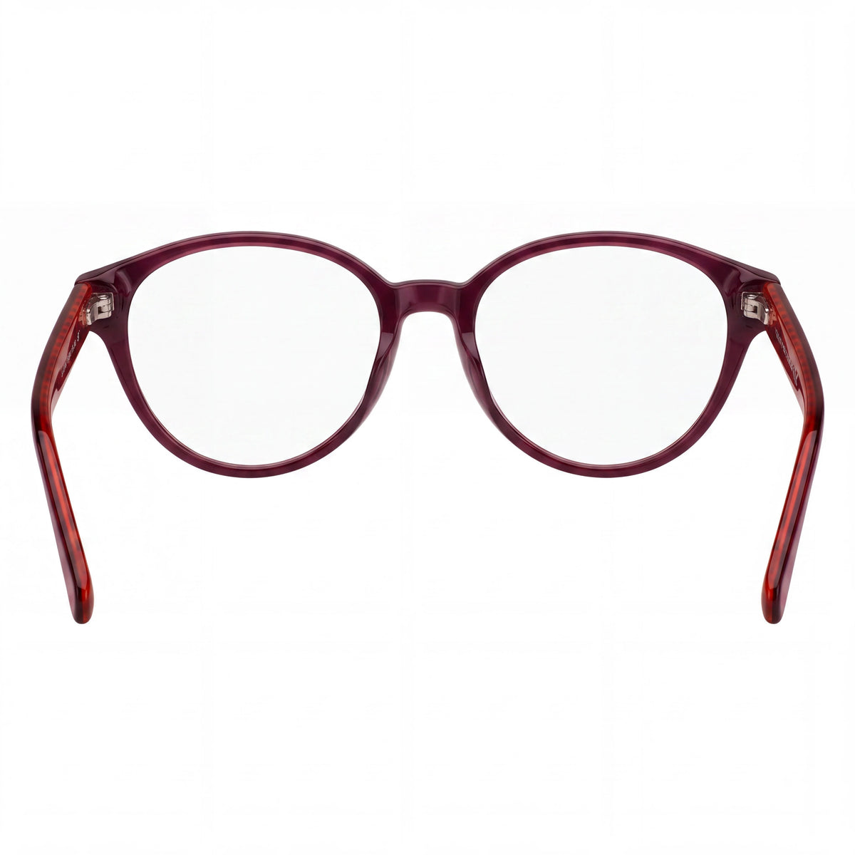 Gafas graduadas redondas para mujer Tommy Hilfiger TH 2007 rojas, 50 mm, Photo 2