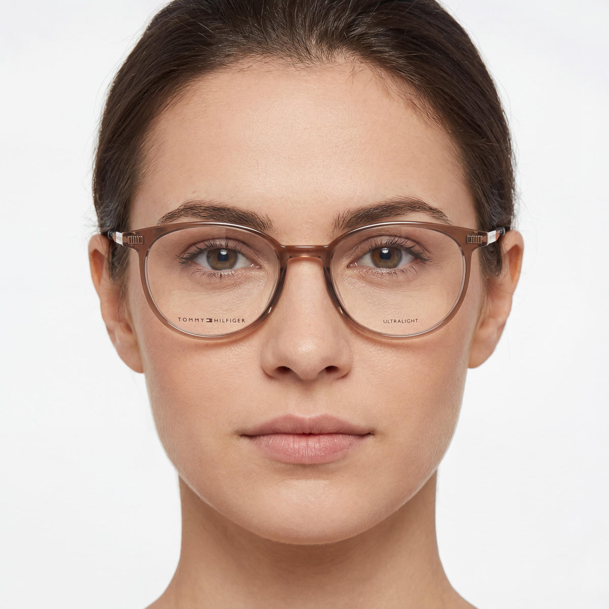 Gafas Tommy Hilfiger Th 2020 redondas azules para mujer, 50 mm, Photo 5