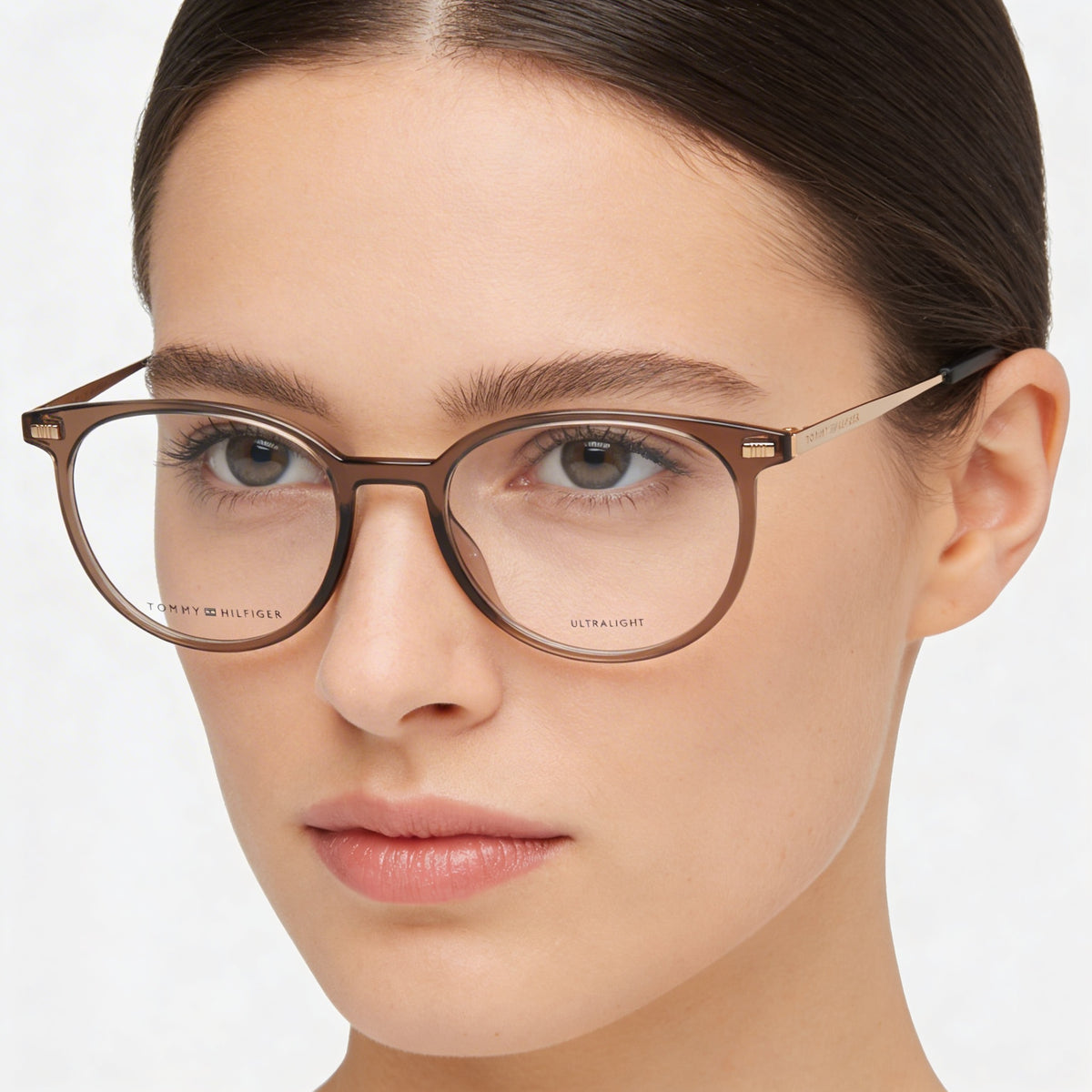 Tommy Hilfiger Th 2020 Blue Round Eyeglasses for Women, 50mm, Photo 3