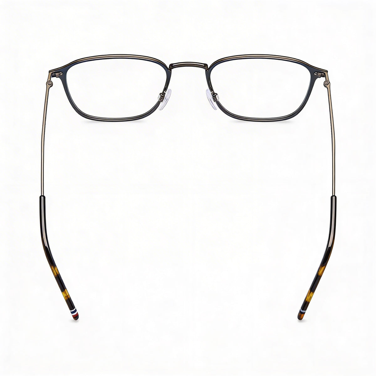 Gafas graduadas rectangulares unisex Tommy Hilfiger TH 2028 azul mate, 52 mm, Photo 3
