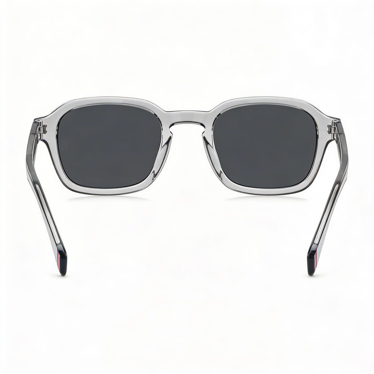 Gafas de sol cuadradas para hombre Tommy Hilfiger, plateadas/grises, 49 mm, Photo 2