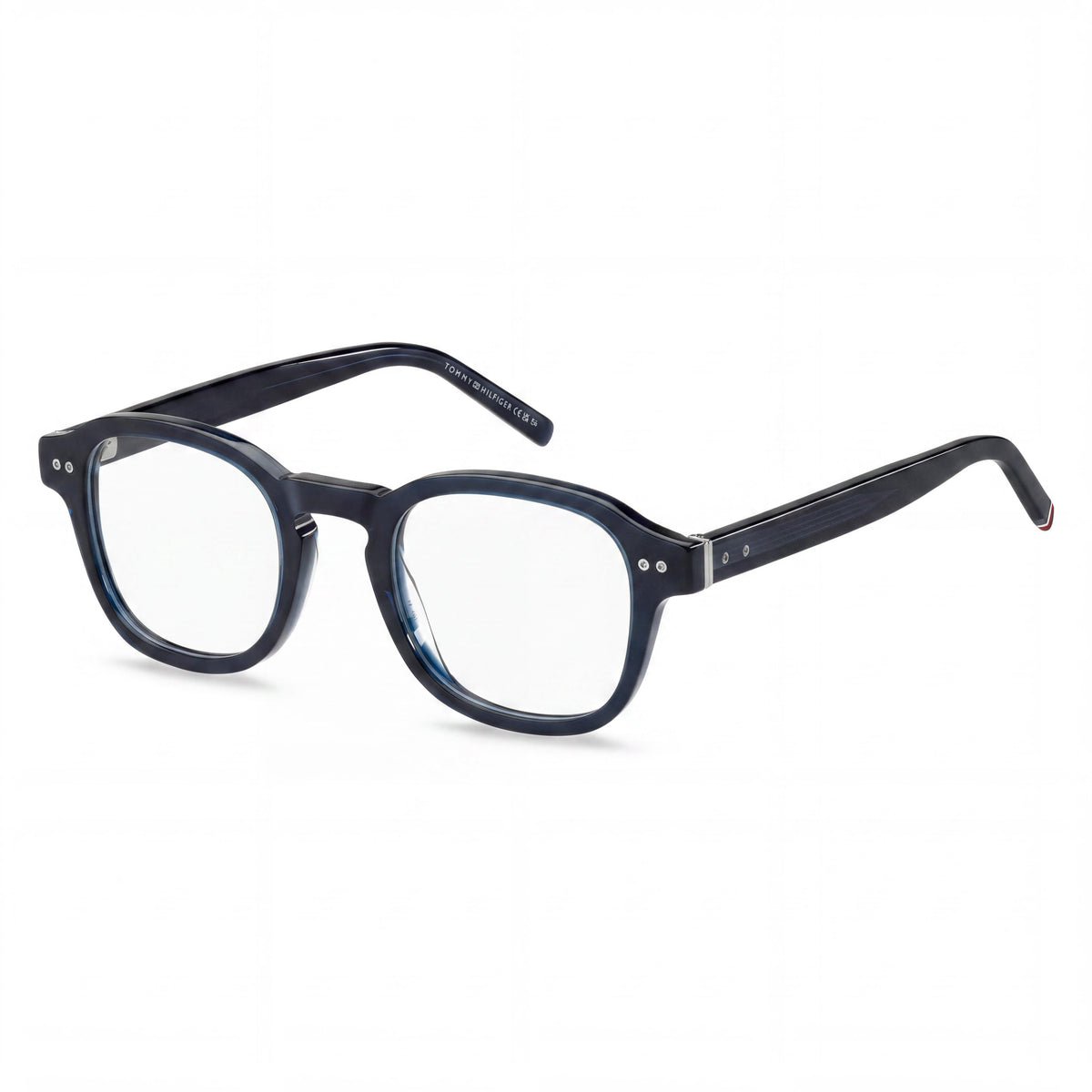 Tommy Hilfiger Th 2033 Blue Palladium Eyeglasses Unisex, 48mm, Photo 1