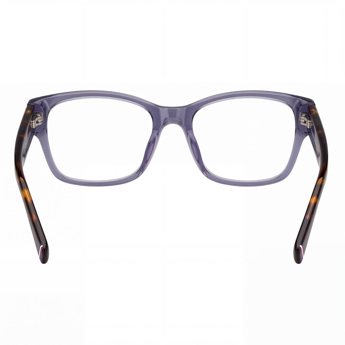 Gafas graduadas Tommy Hilfiger 2055 para mujer, de estilo clásico, con montura azul de acetato y lentes transparentes, 54-15-140, Photo 3