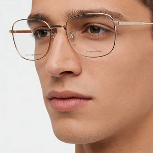 Tommy Hilfiger Th 2061/f Gold Eyeglasses Men — lifestyle wear, classroom and lecture halls