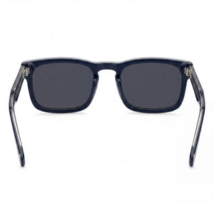 Tommy Hilfiger TH 2068/S Rectangle Sunglasses Unisex — side view, Non-Polarized Blue lens