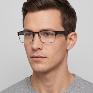 Tommy Hilfiger TH 2074 Black Eyeglasses Men — lifestyle wear, office and reading