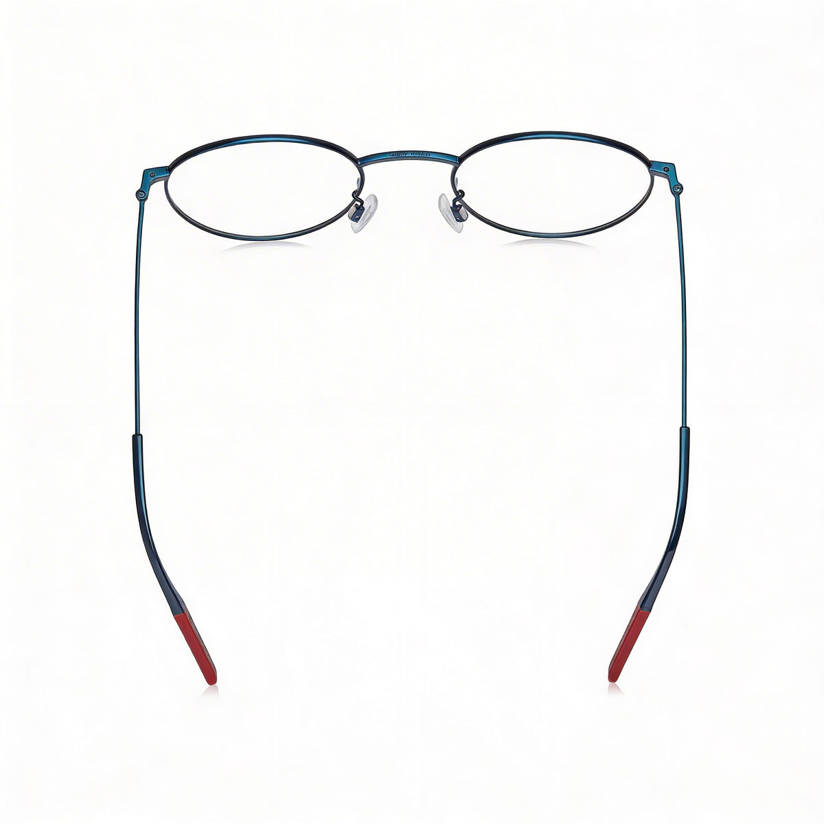 Gafas graduadas Tommy Hilfiger Modern Matte Blue redondas unisex, 50 mm, Photo 3