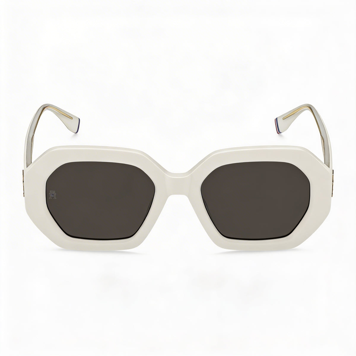 Tommy Hilfiger Ivory Square Sunglasses for Women, 52mm, Photo 2