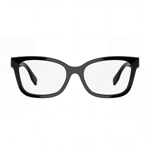 Tory Burch Miller Square Eyeglasses for Women — front view, Acetate