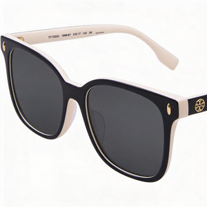 Tory Burch TY7203U Square Sunglasses for Women — front view, Plastic frame