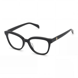 Tous Black Rectangle Eyeglasses for Women, Acetate frame