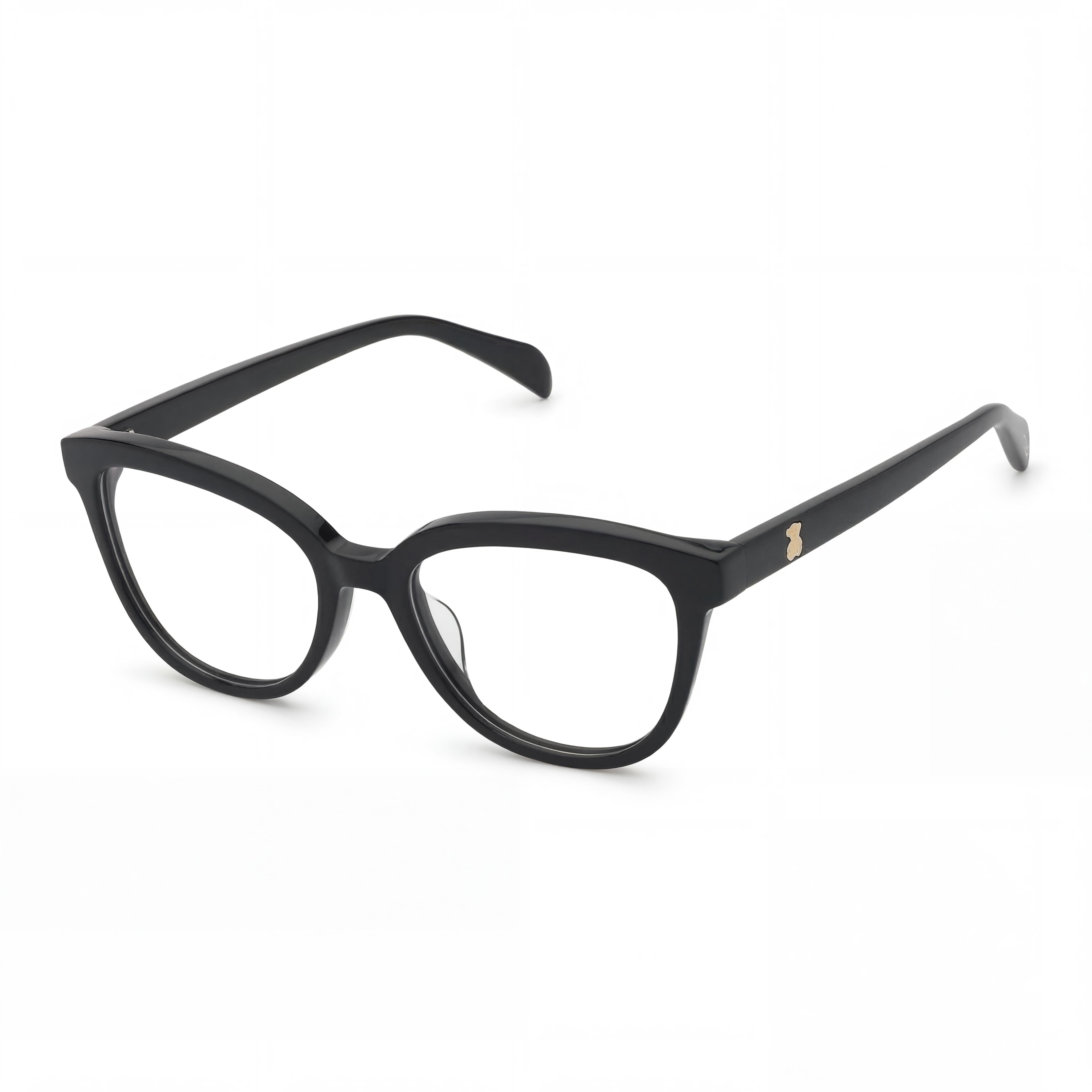 Gafas de sol rectangulares Tous Glossy Black para mujer, Acetato 50mm, Photo 1