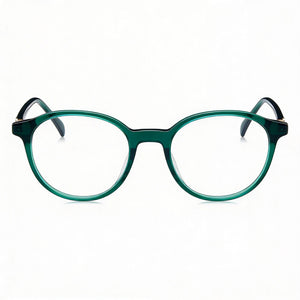 Tous Casual Round Eyeglasses for Women — front view, Acetate