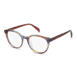 Tous Classic Red Round Eyeglasses for Women, Cellulose acetate frame