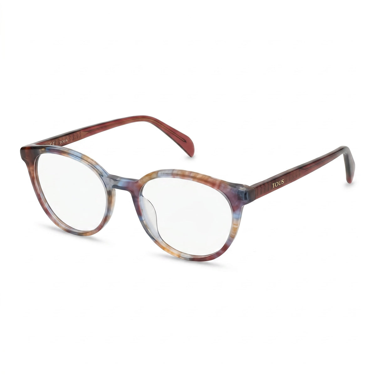 Tous Red Round Eyeglasses for Women, Cellulose Acetate 51mm, Photo 1