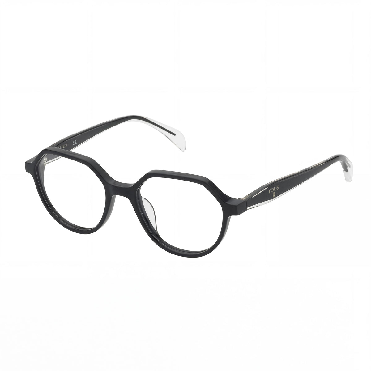 Gafas redondas de acetato negras de Tous para mujer, 49 mm, Photo 1
