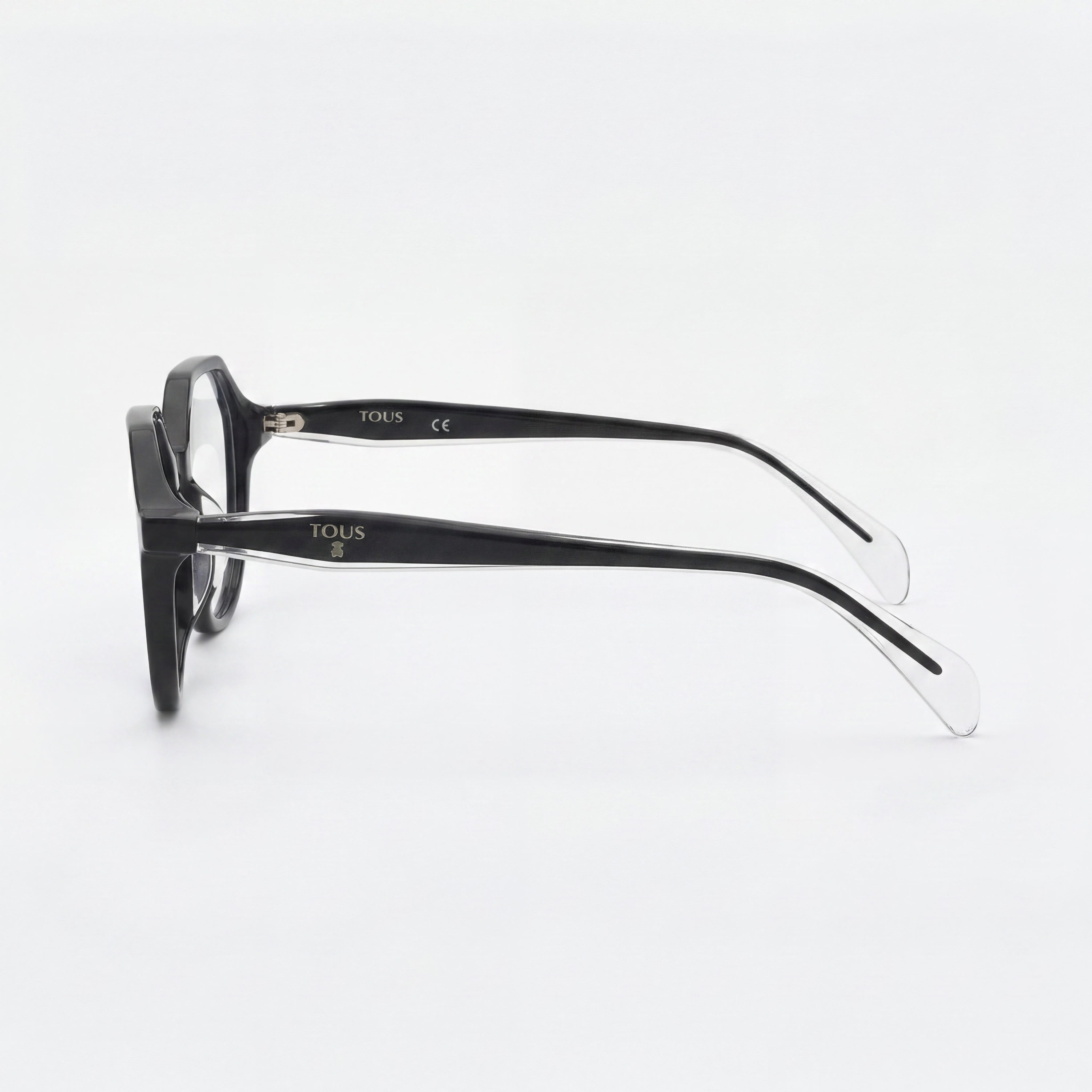 Gafas redondas de acetato negras de Tous para mujer, 49 mm, Photo 3