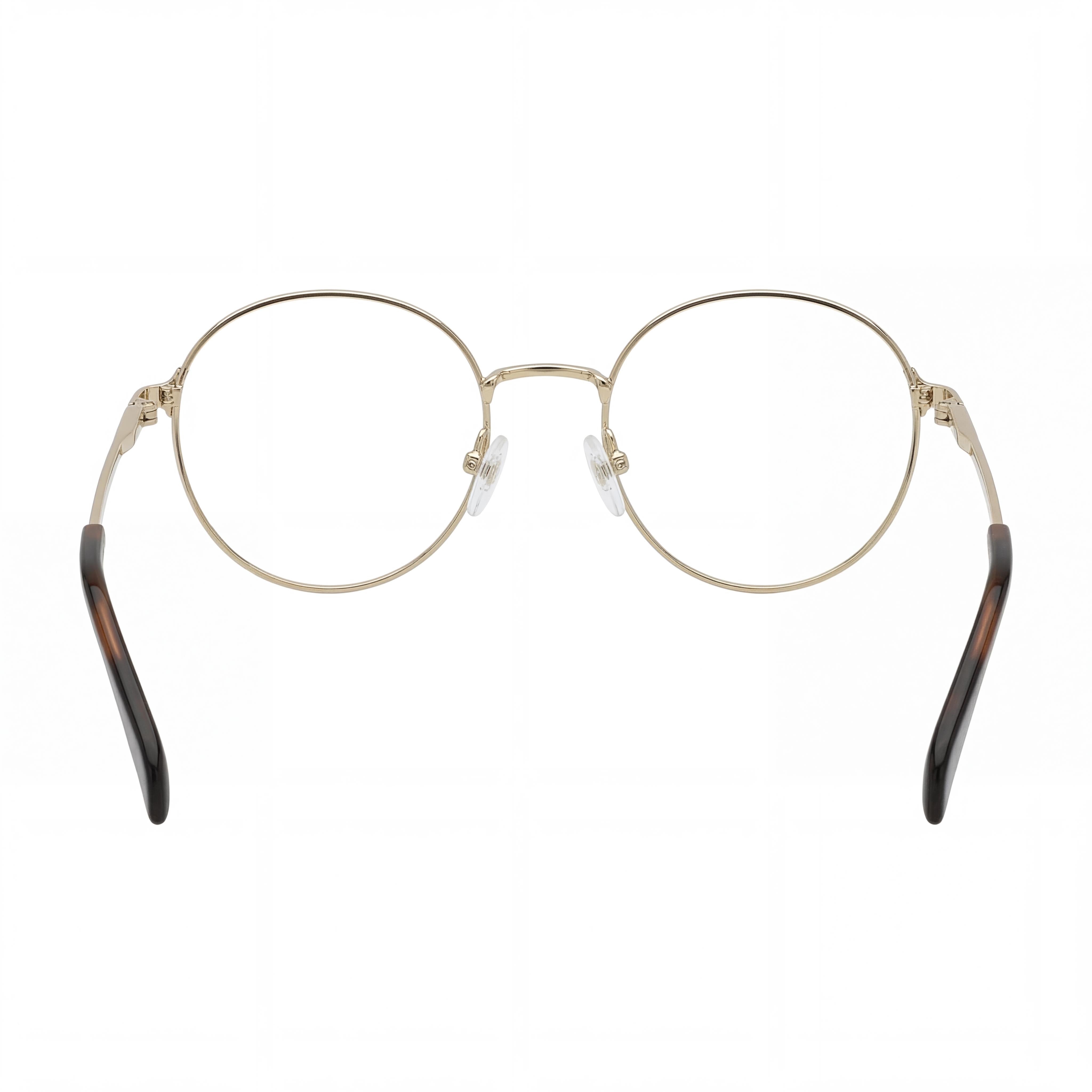 Tous Rose Gold Round Eyeglasses for Women, Stainless Steel 49mm, Photo 4