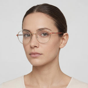 Tous Gold Eyeglasses Women — lifestyle wear, office and reading