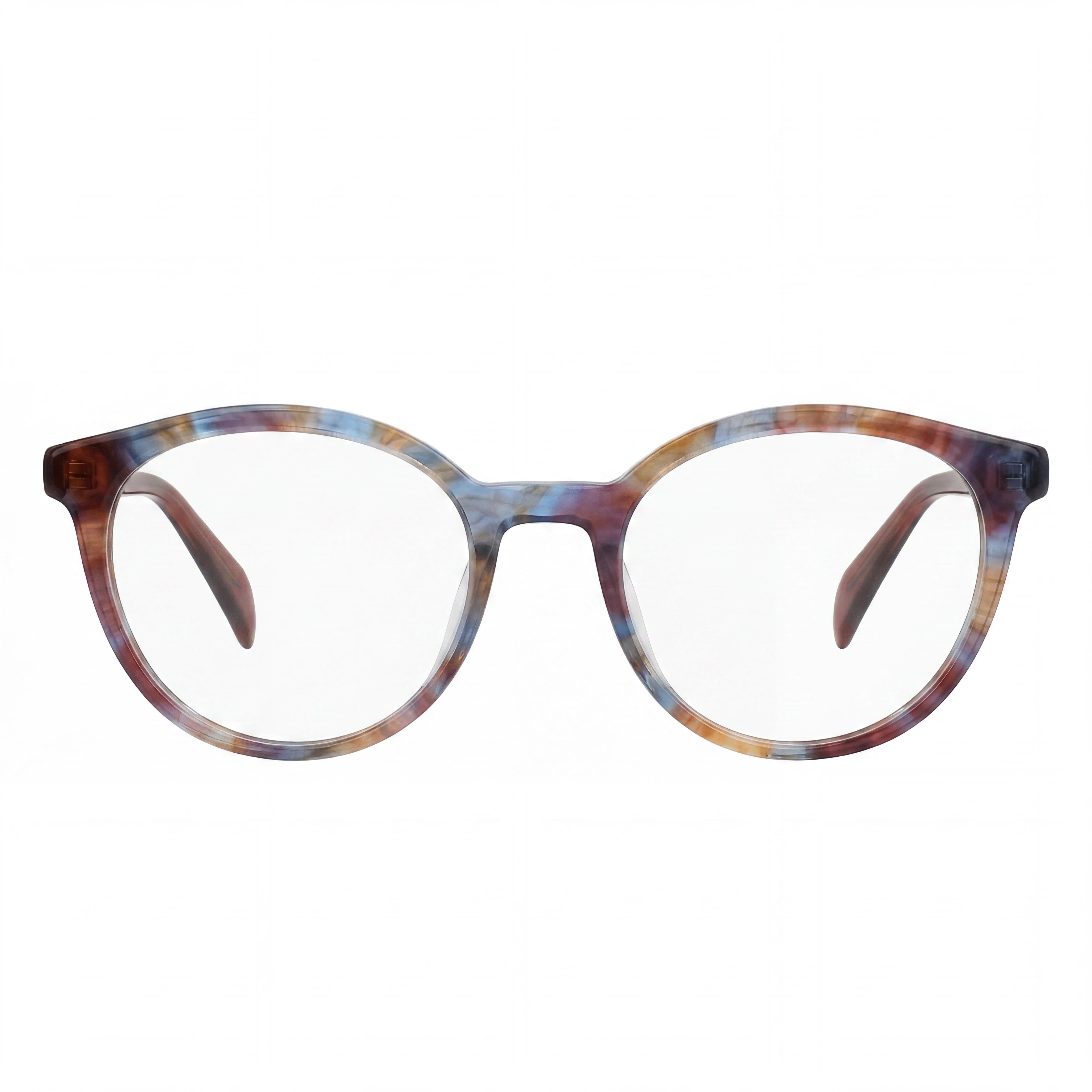 Tous Red Azure Round Eyeglasses for Women, Acetate 51mm, Photo 2