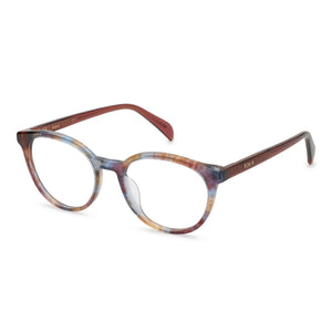 Tous Red Round Eyeglasses for Women, Acetate frame