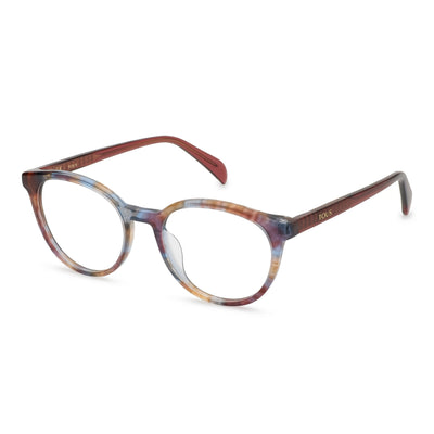 Tous Red Round Eyeglasses for Women, Acetate frame