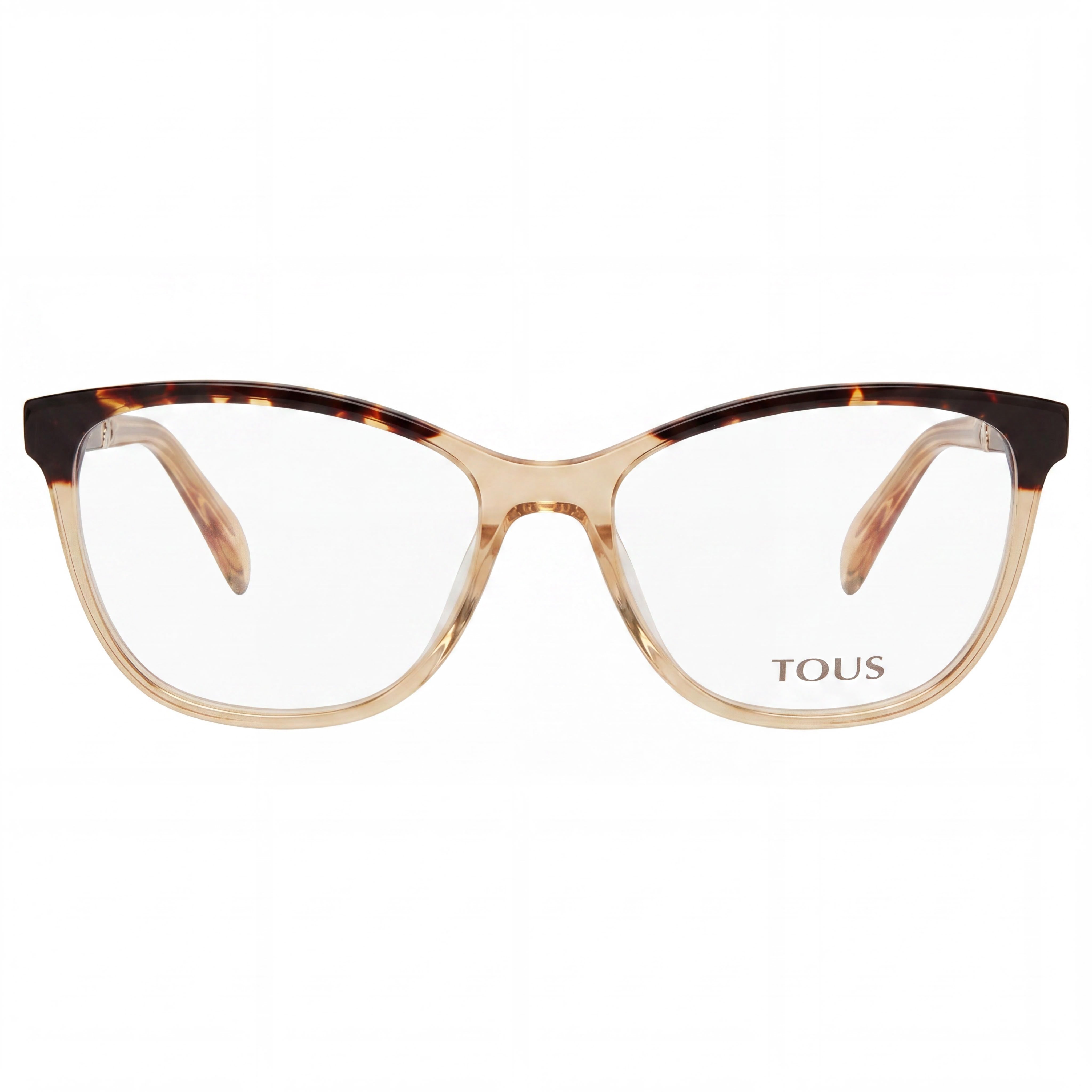 Gafas de sol rectangulares Tous VTOB04 Havana Yellow para mujer, acetato de 53 mm, Photo 2