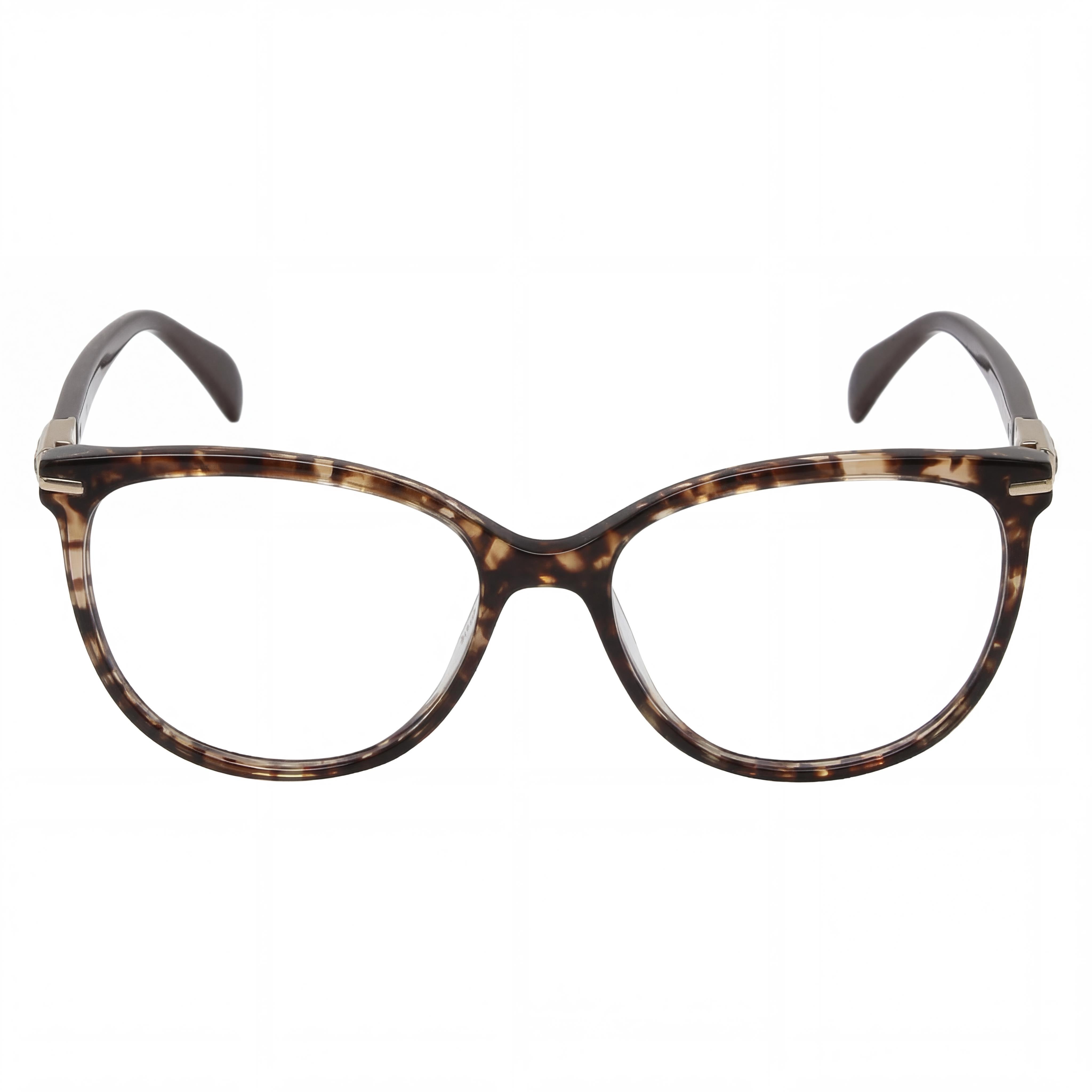 Tous VTOB12S Brown Havana Rectangle Eyeglasses for Women, Acetate 53mm, Photo 2