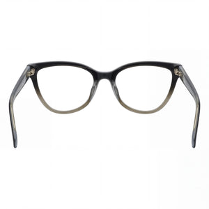 Tous VTOC16 Cat Eye Eyeglasses Women — side view, Black Acetate temples