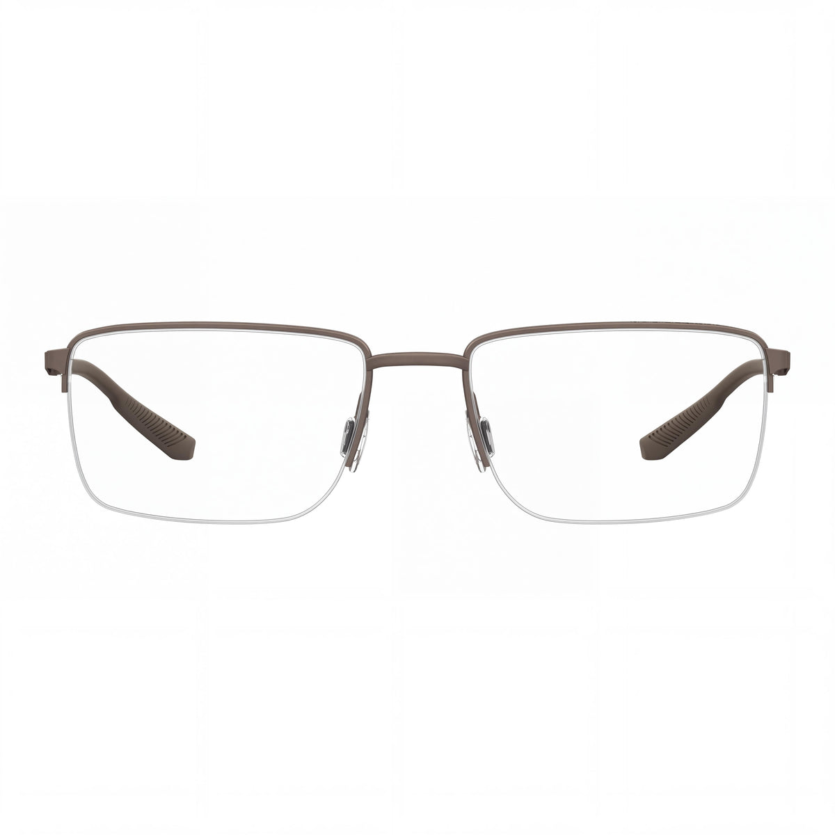 Gafas graduadas rectangulares para hombre Under Armour 104913S055818 en color marrón, 58 mm, Photo 2