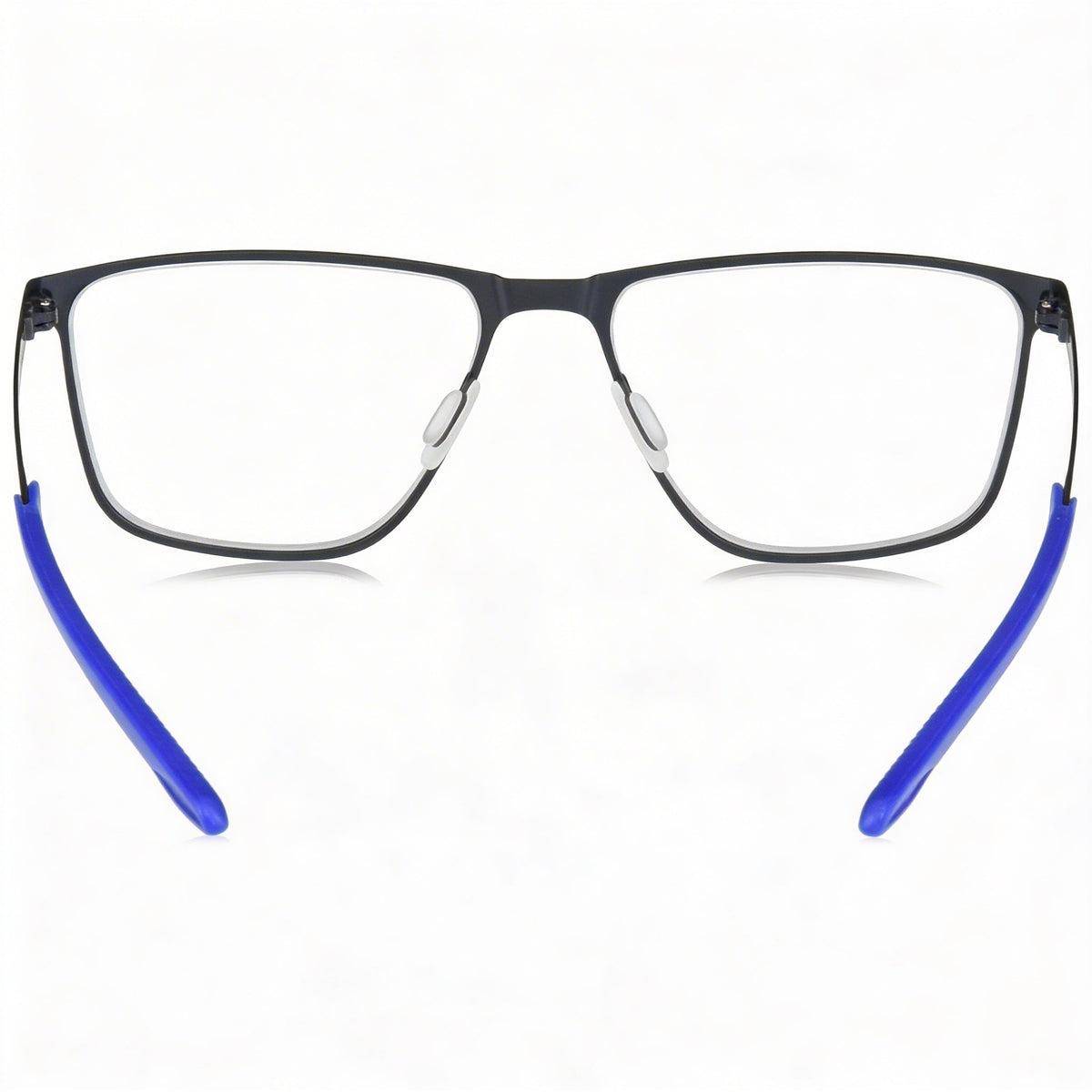 Under Armour Matt Black Rectangle Eyeglasses for Men, 54mm, Photo 3