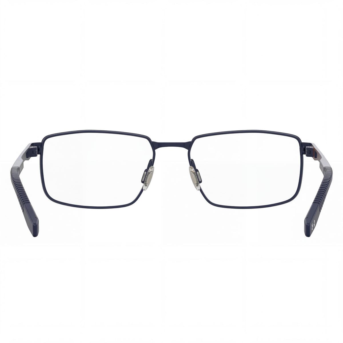 Under Armour Blue Orange Rectangle Eyeglasses for Women, Titanium 57mm, Photo 3