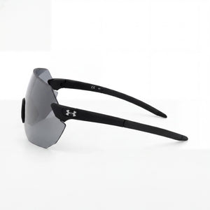 Under Armour Classic Shield Sunglasses Unisex — side view, Non-Polarized Grey lens