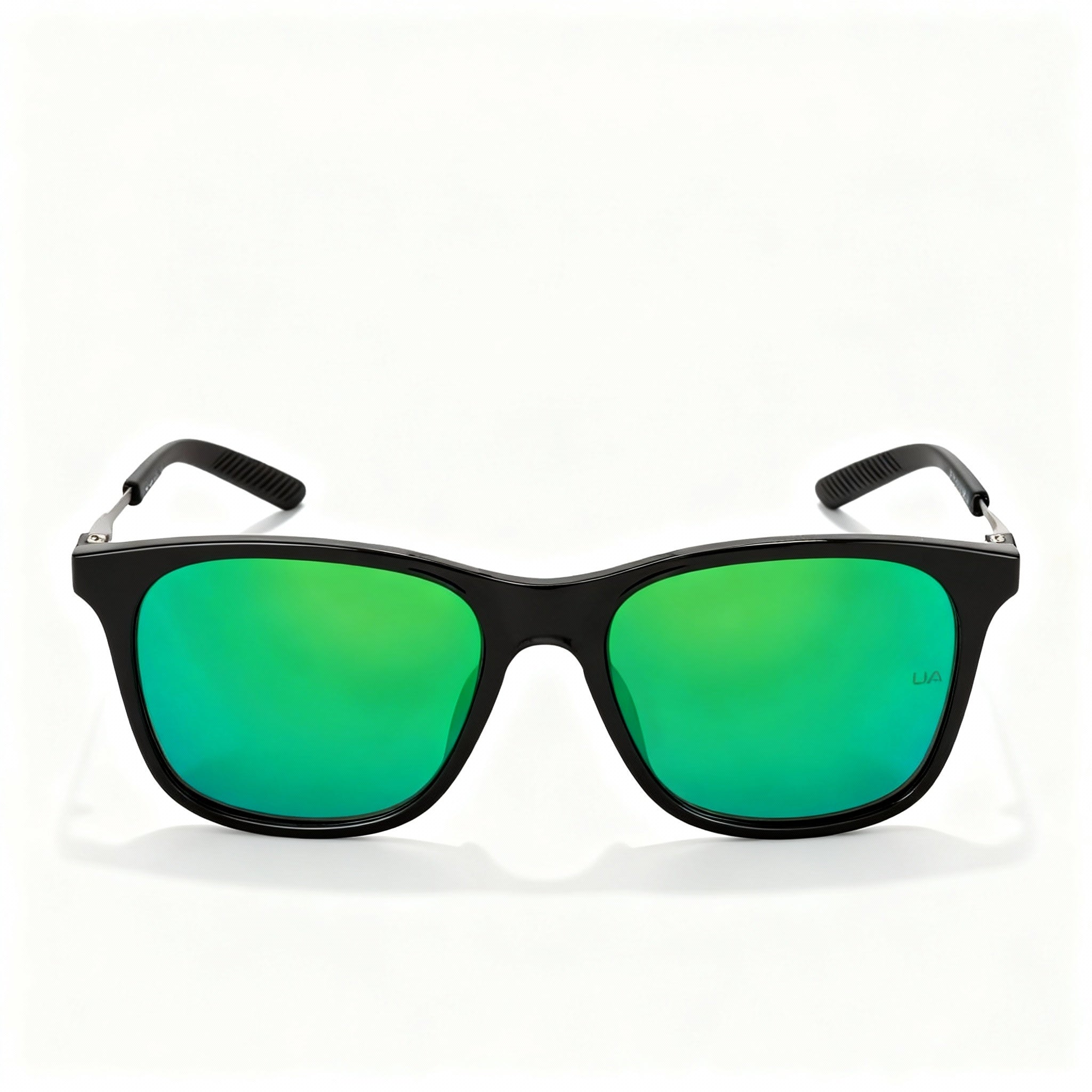 Under Armour Classic Black Green Square Sunglasses for Men, 54mm, Photo 2