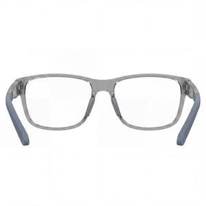 Under Armour Classic Rectangle Eyeglasses for Men — interior view, Polycarbonate demo lenses