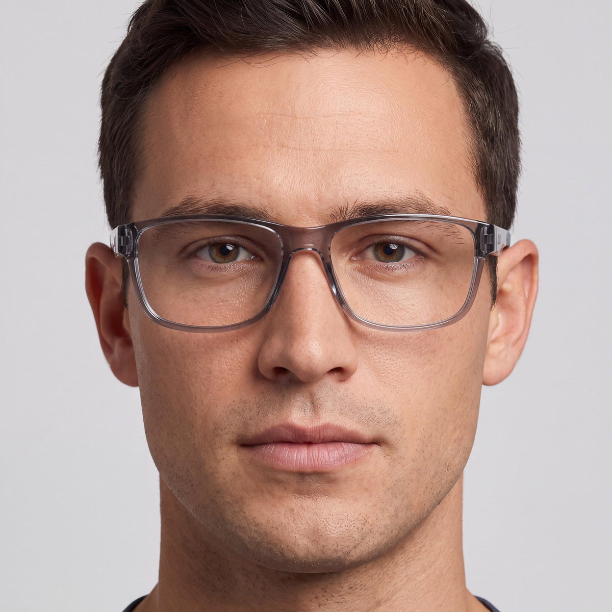 Lentes oftálmicos para hombre Under Armour Classic Crystal Grey, 56 mm, Photo 5