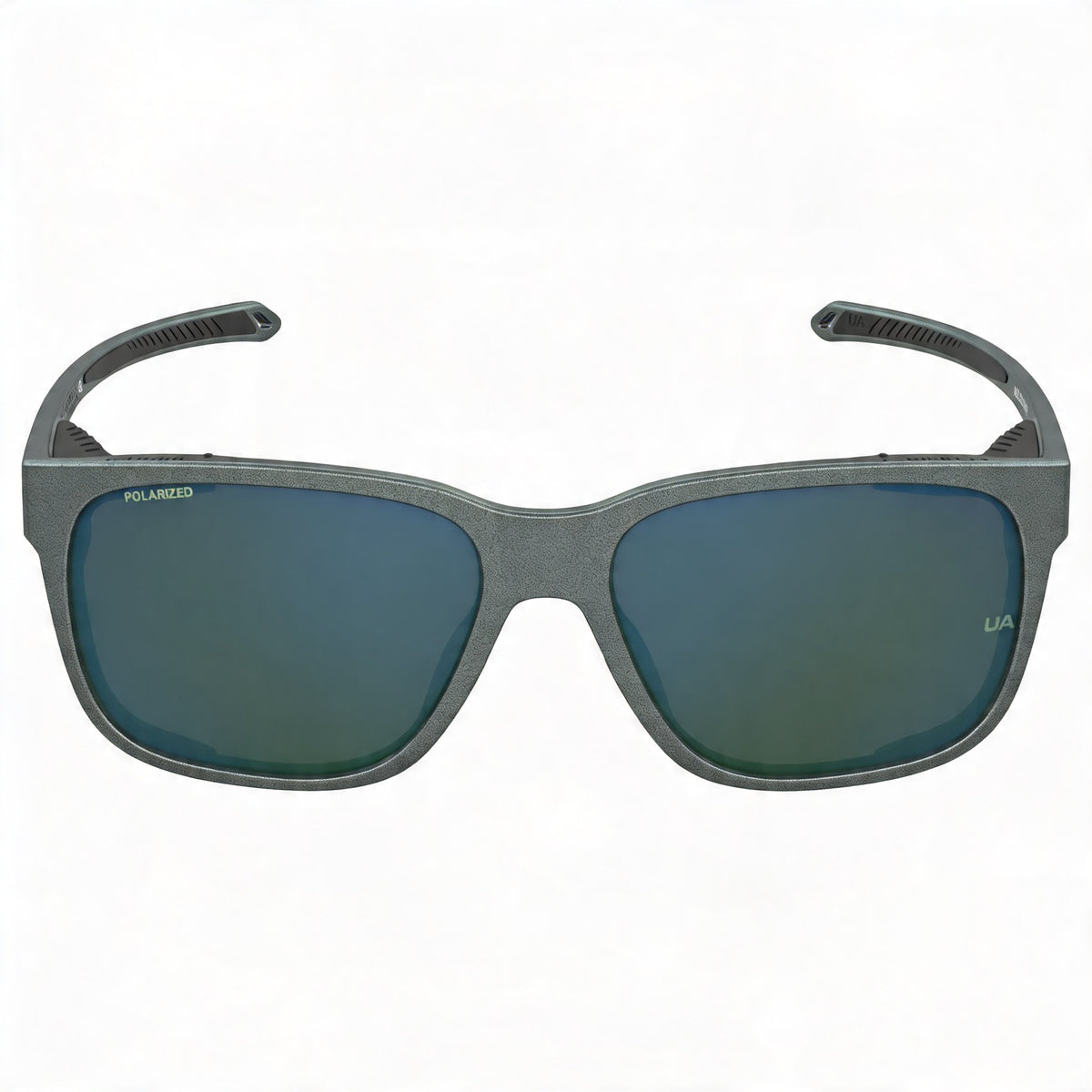 Gafas de sol rectangulares contemporáneas grises para hombre de Under Armour, 58 mm, Photo 2