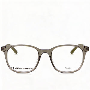 Under Armour Rectangle Eyeglasses for Women — front view, Acetate