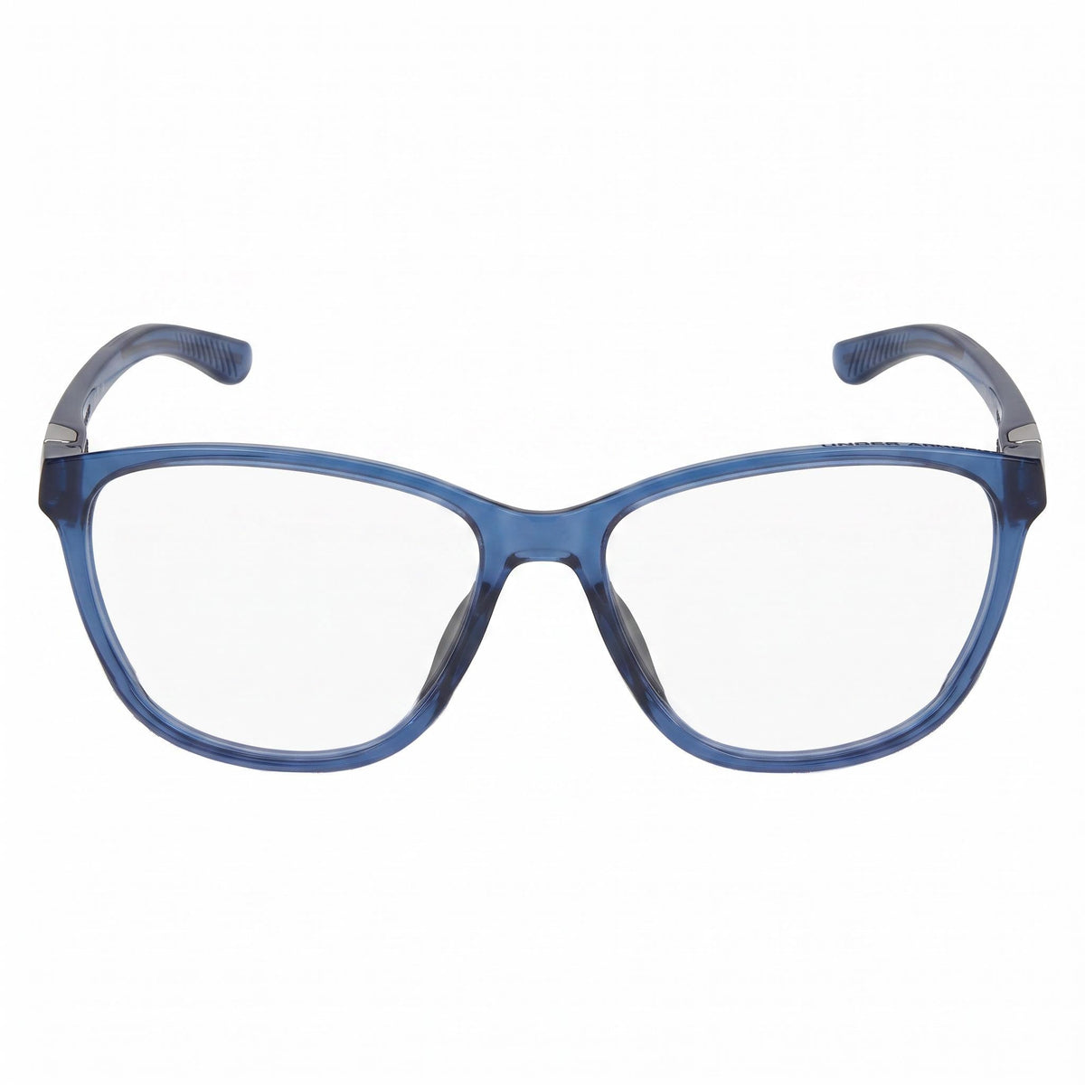 Under Armour Modern Blue Crystal Oval Eyeglasses, 54mm, Photo 2