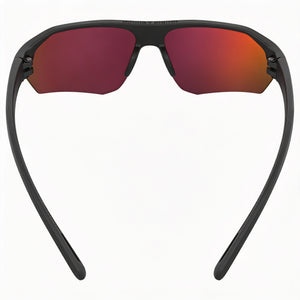 Under Armour Ua 0001/G/S Shield Sunglasses Unisex — side view, Non-Polarized Red lens