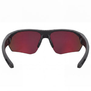 Under Armour Ua 0001/G/S Shield Sunglasses Unisex — side view, Non-Polarized Red Multilayer Oleophobic lens