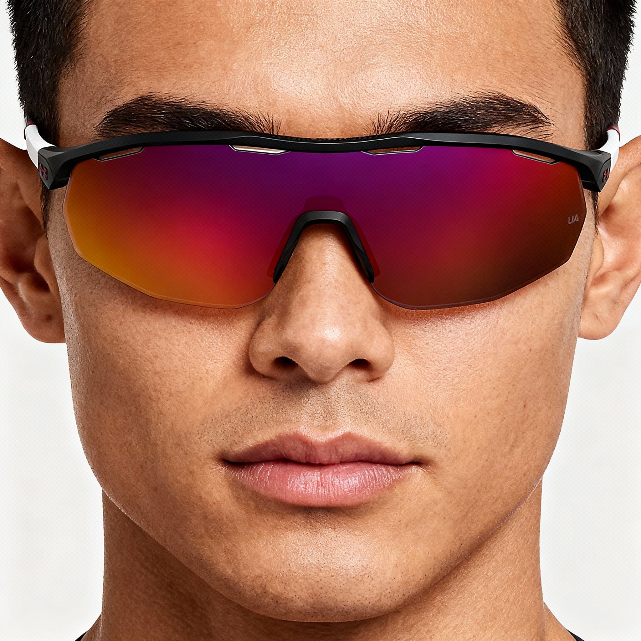 Gafas de sol Under Armour UA 0003/G/S tipo escudo, negras, unisex, 99 mm, Photo 3