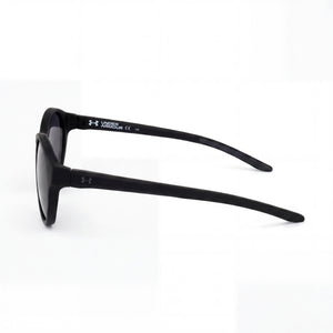 Under Armour UA 0006/S Round Sunglasses Unisex — side view, Non-Polarized Matt Black lens