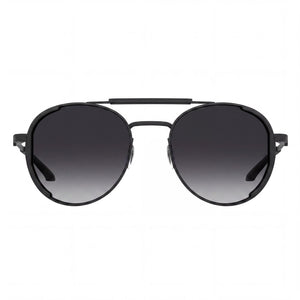 Under Armour UA 0008/G/S Round Sunglasses Unisex — front view, Alloy Steel frame