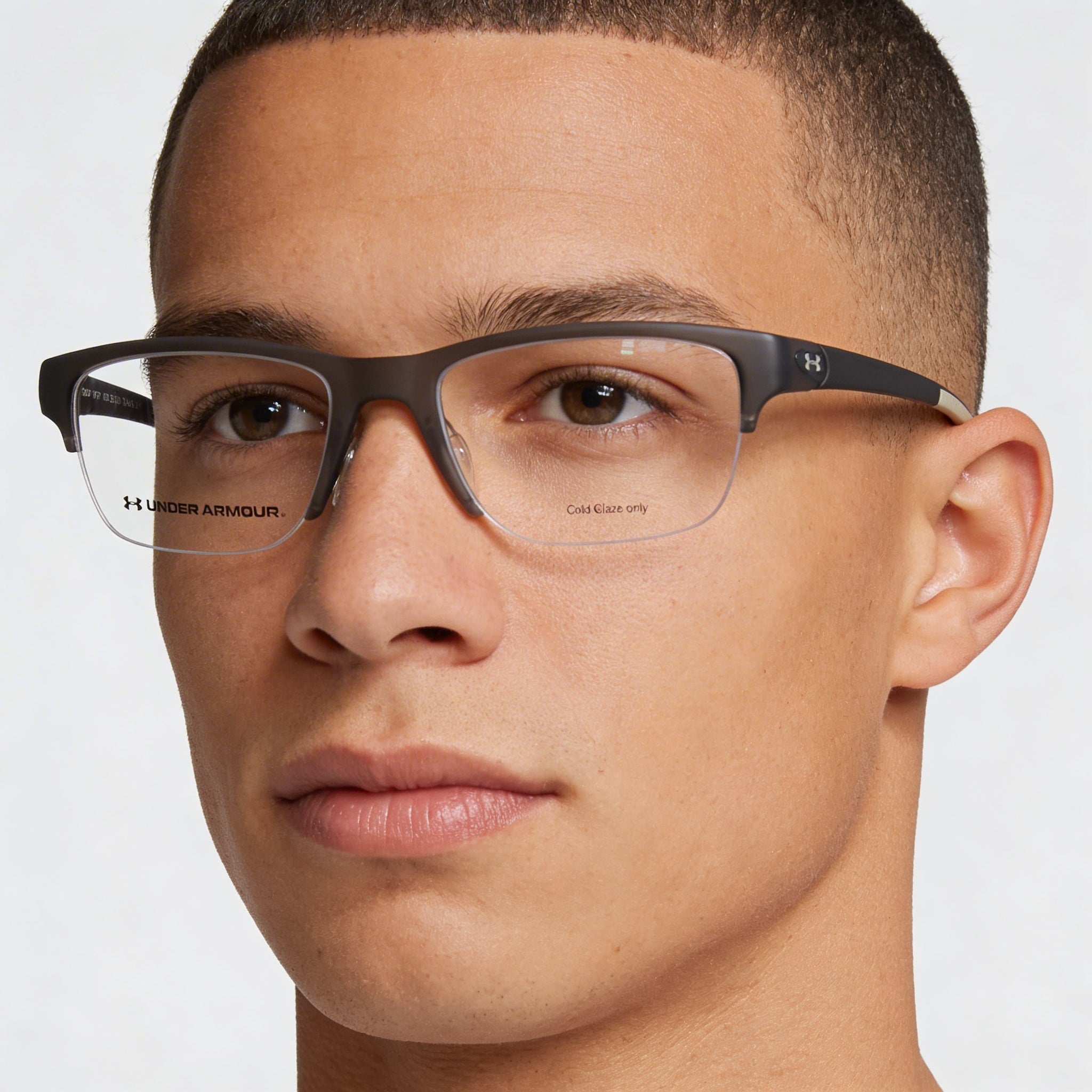 Under Armour UA 5001/G Green Rectangle Unisex Eyeglasses, 53mm, Photo 3