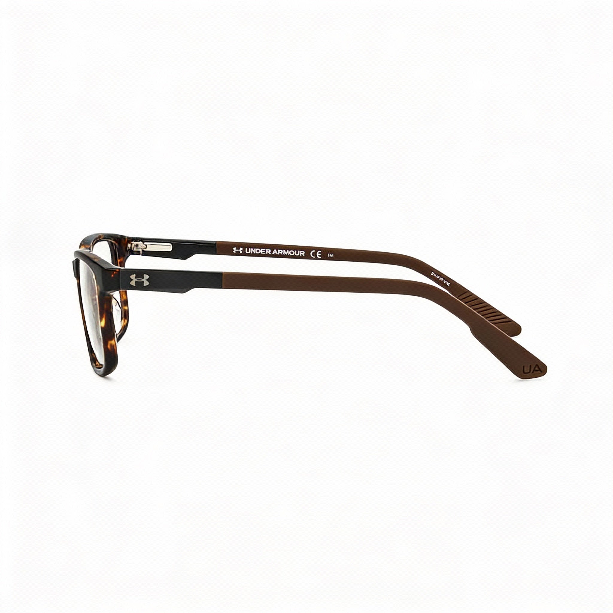 Under Armour UA 5009 Havana Rectangle Eyeglasses for Men, Photo 3
