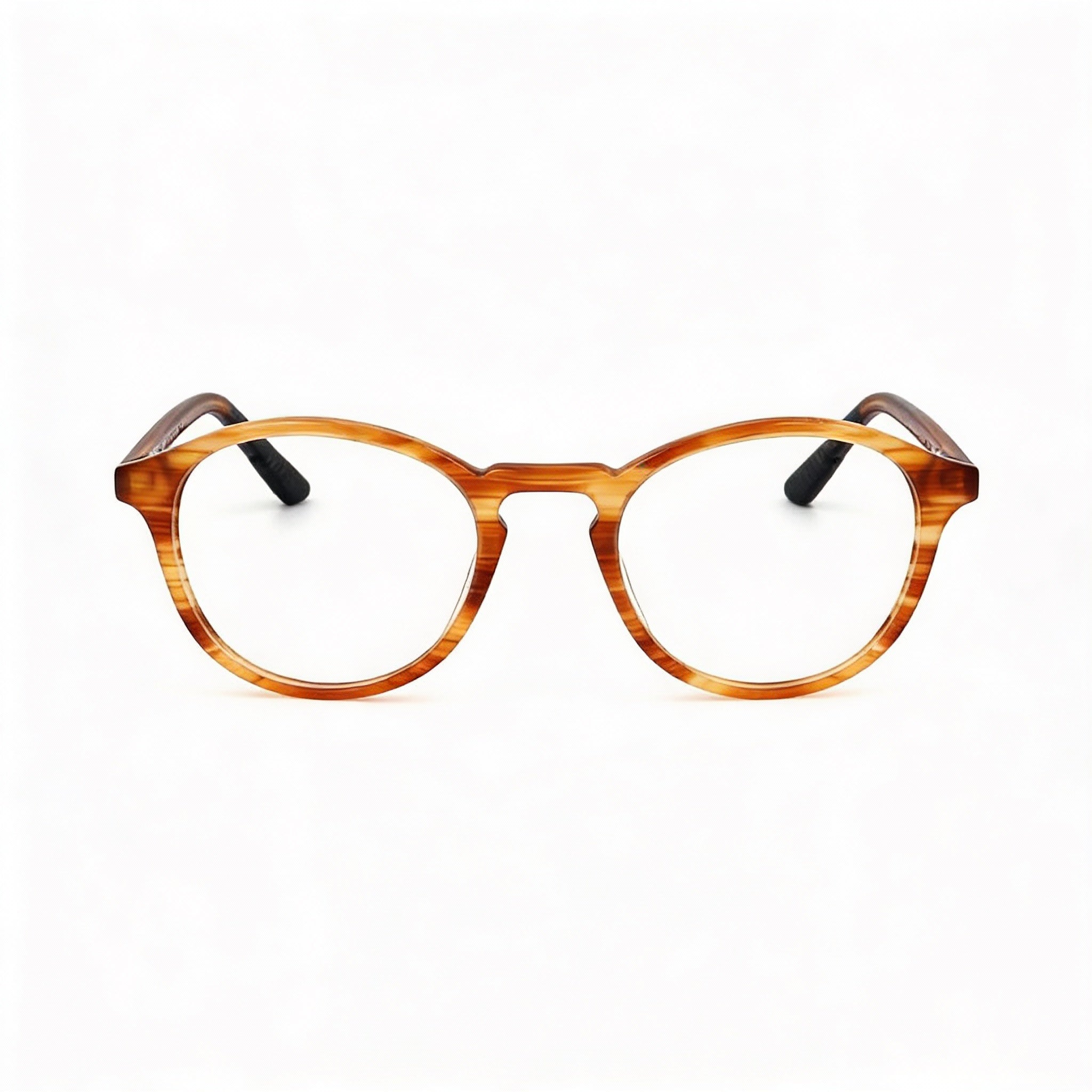 Under Armour UA 5017/G Brown Round Eyeglasses for Men, Acetate, Photo 2