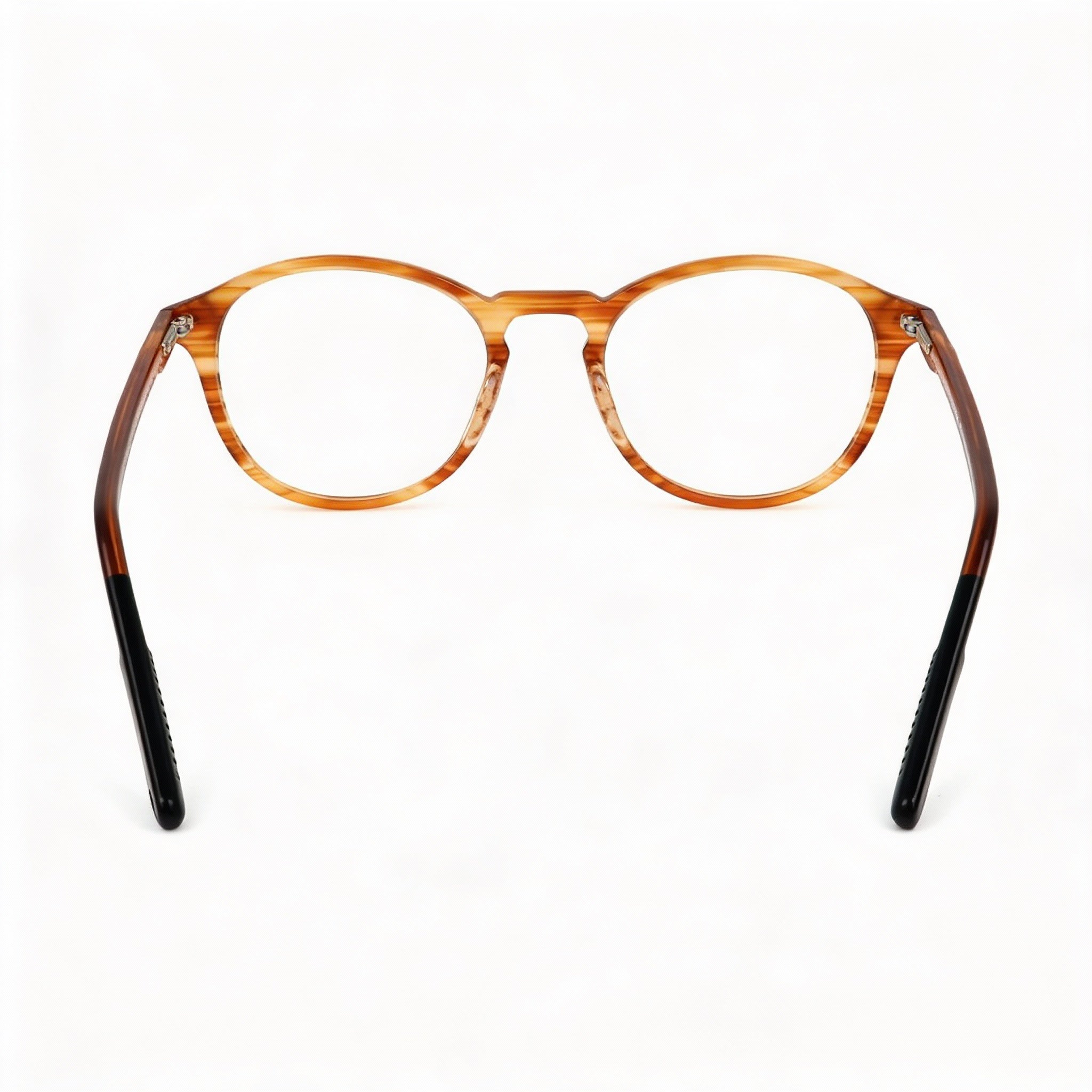 Under Armour UA 5017/G Brown Round Eyeglasses for Men, Acetate, Photo 3
