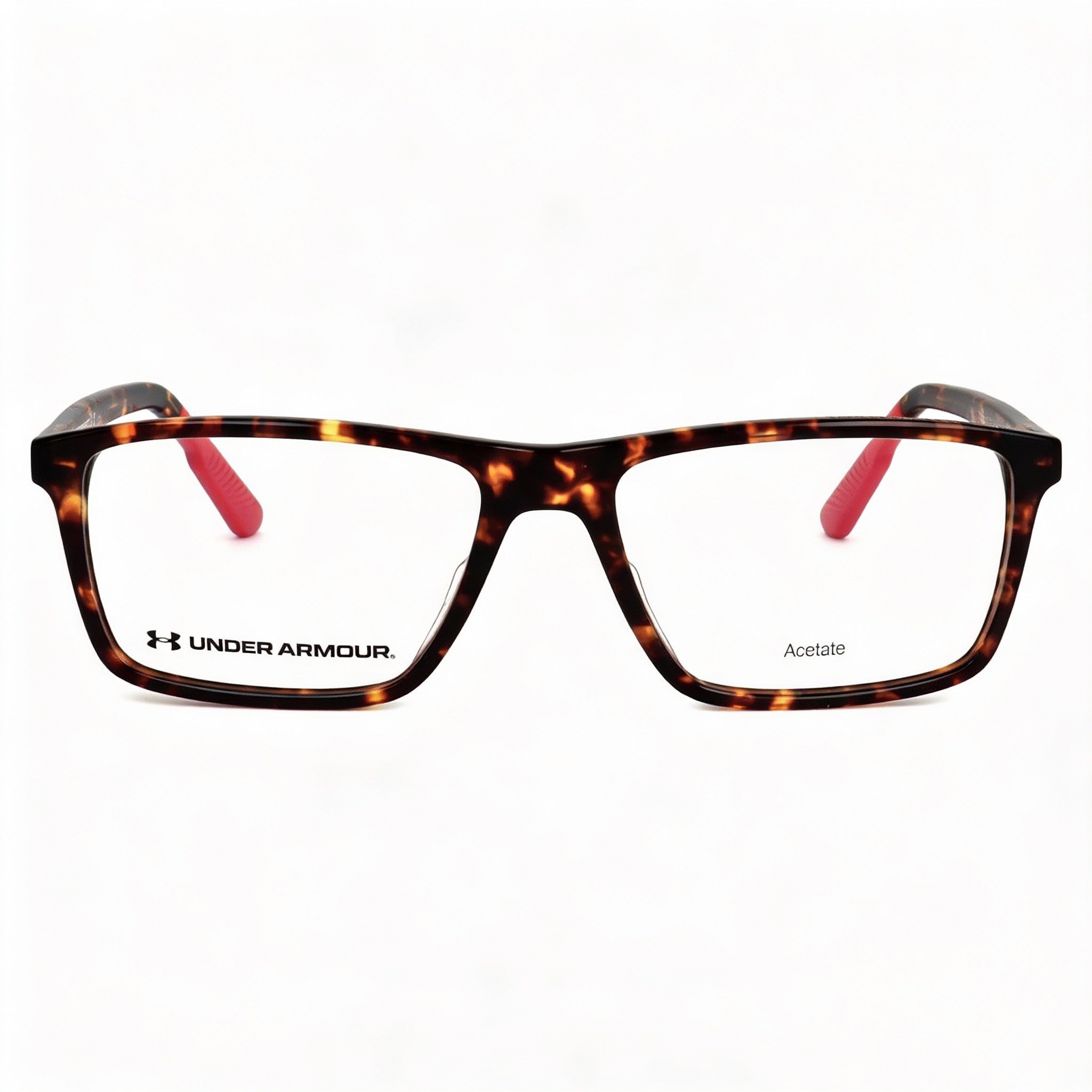 Under Armour UA 5019 Havana Rectangle Eyeglasses for Men, Photo 2
